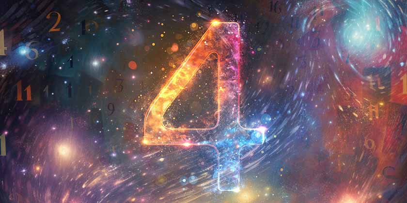 Significado do número 4 na numerologia