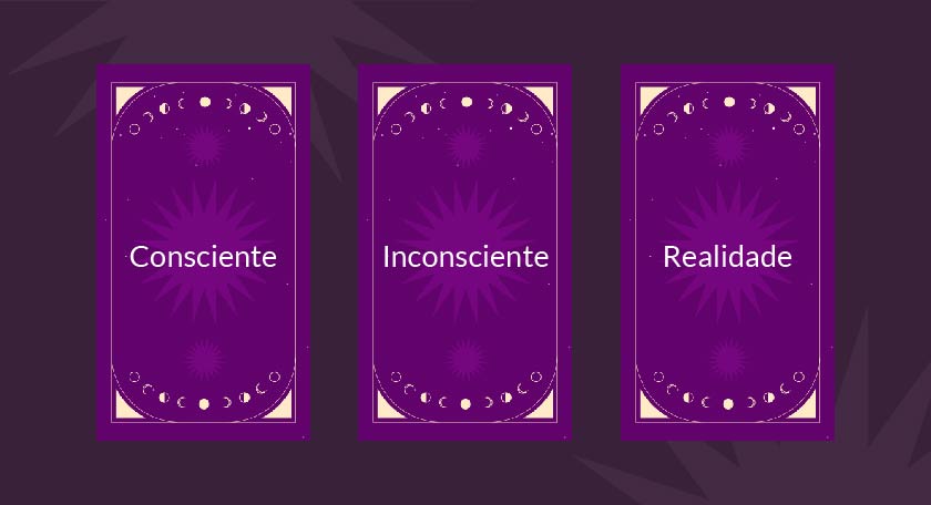 Tiragem das 3 Cartas - Compreensão da realidade